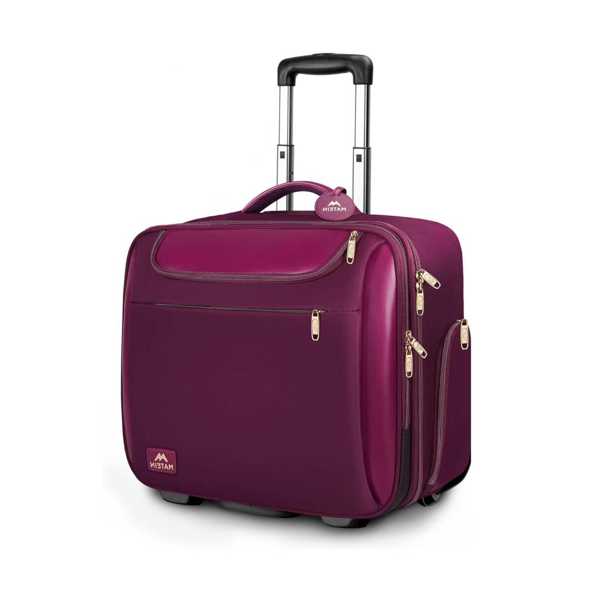 Business Laptop Trolley 17-Inch Laptop Trolley Water-Resistant, Anti-Theft & Spacious