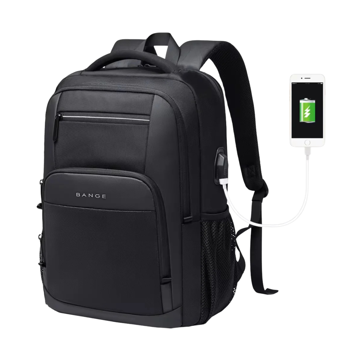 Laptop Backpack – 17 Inch Water-Resistant - USB Port - Anti Theft Durable & Compact Design