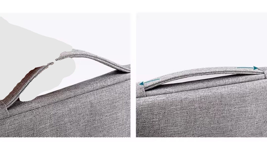 Easy Travel 15 Inch Laptop Sleeve Extra Front Pocket - Lightweight & Practical Design