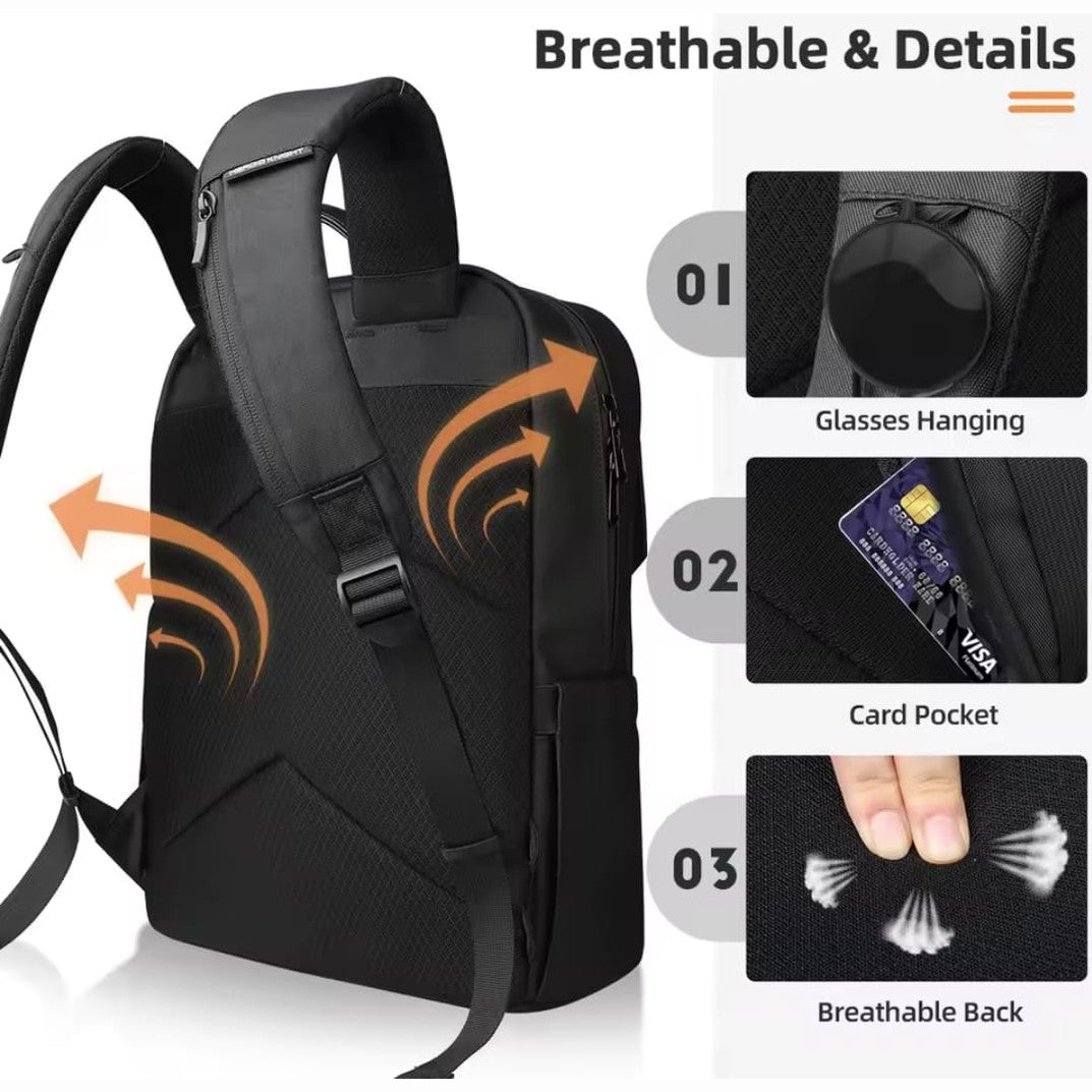 Laptop Backpack with – Waterproof Multiple Pockets - 15 Inch laptop Fit & Ultralight
