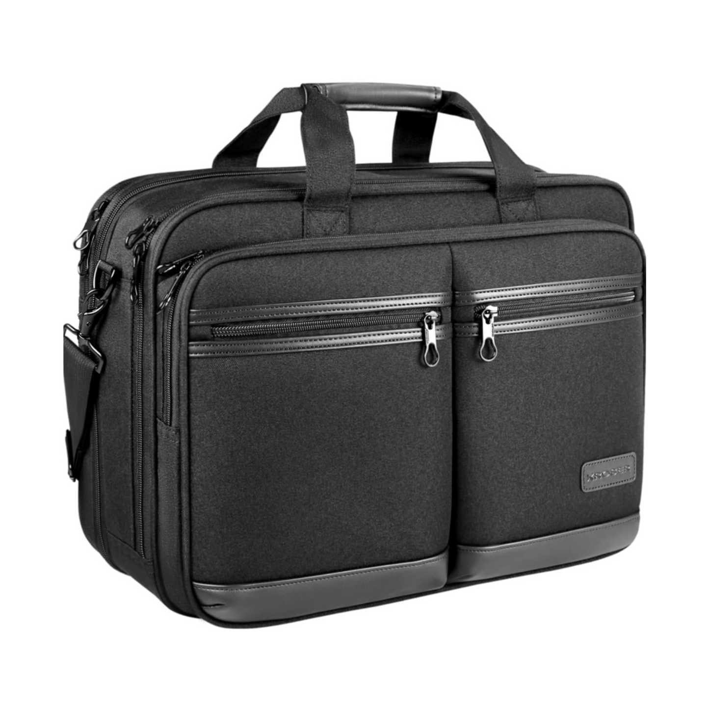 Business Laptop Briefcase - 17-Inch - Shoulder Bag, Expandable, Water-Resistant & RFID Blocking