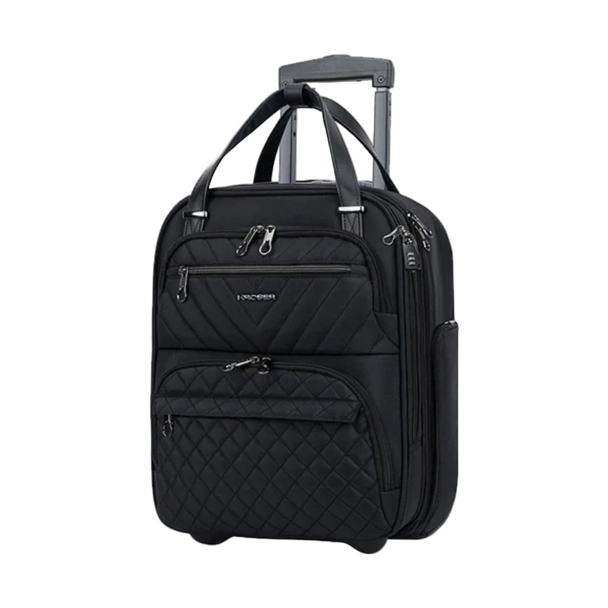 Business Hand Luggage Trolley 40cm – Lightweight, Water-Resistant Carry-On - 15.6" Laptop