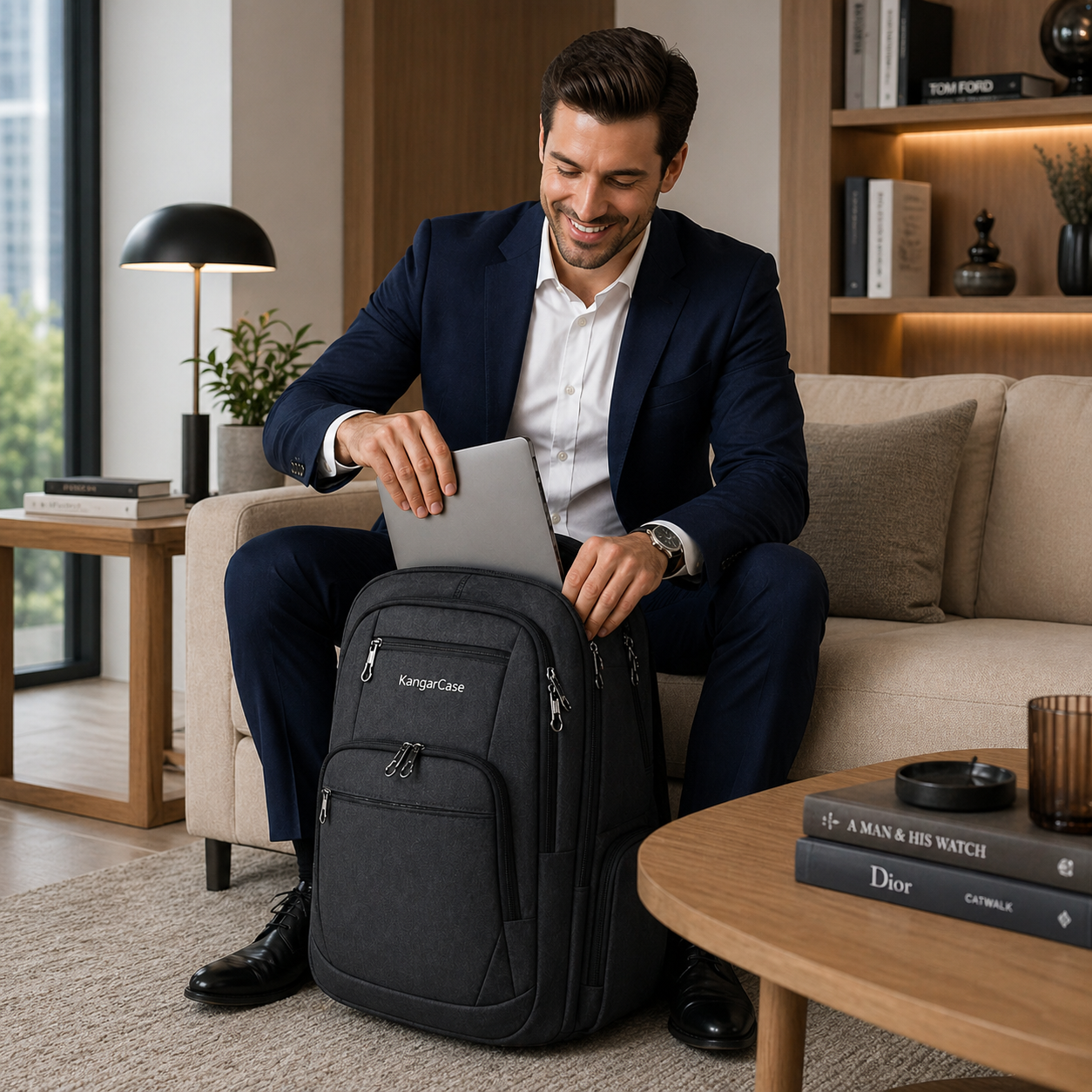KangarCase Travel Laptop Backpack