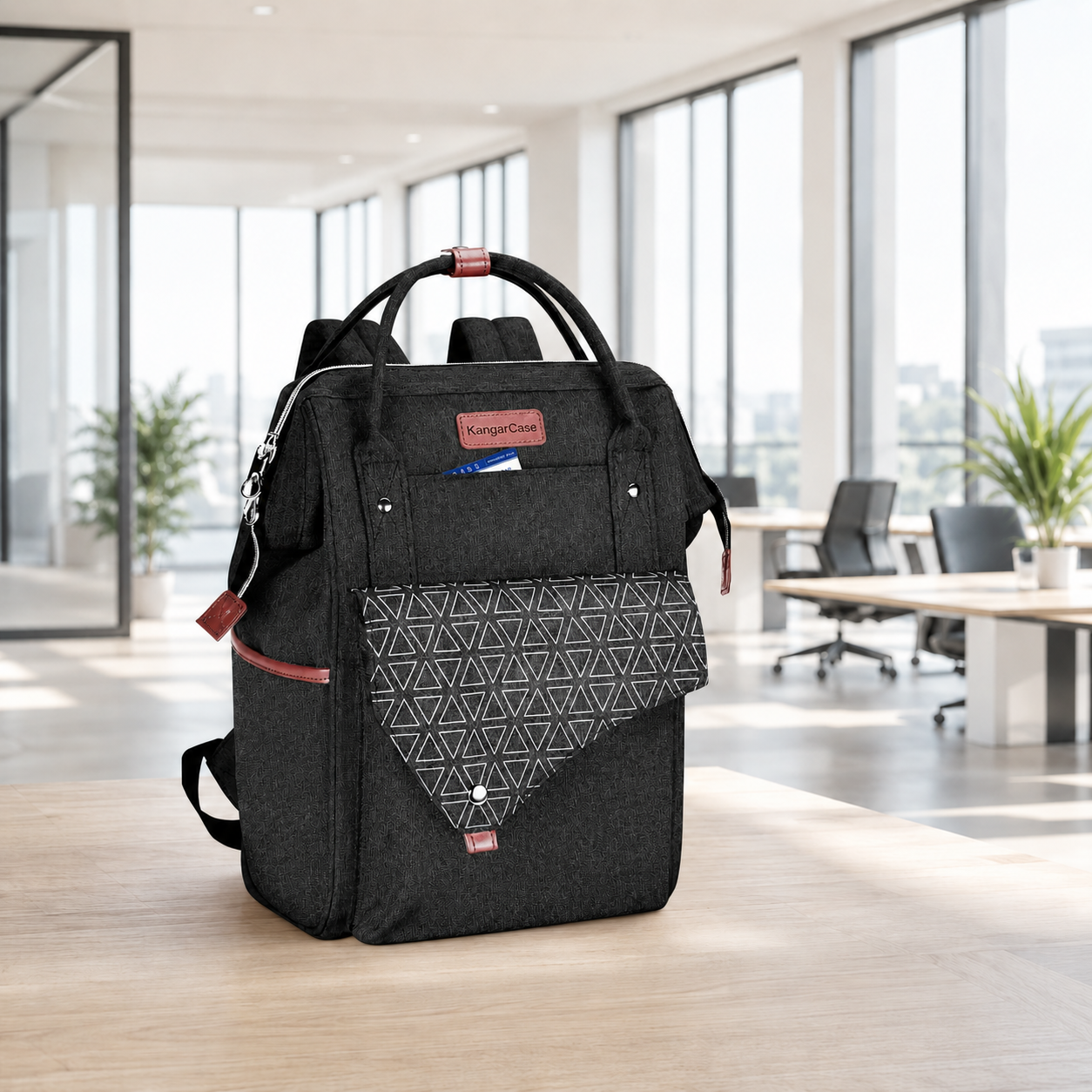 Laptop Bag 15.6-Inch Lightweight, Water Resistant Shoulder Backpack with Unisex