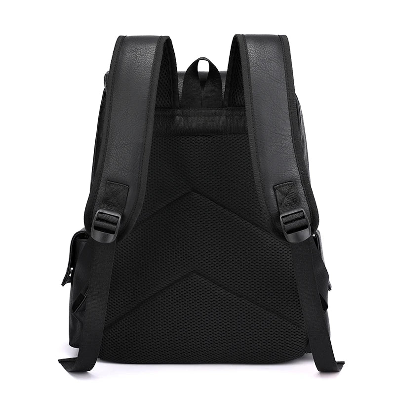 Vintage Backpack Messenger Bag with Buckle Closure – Timeless & Versatile Design