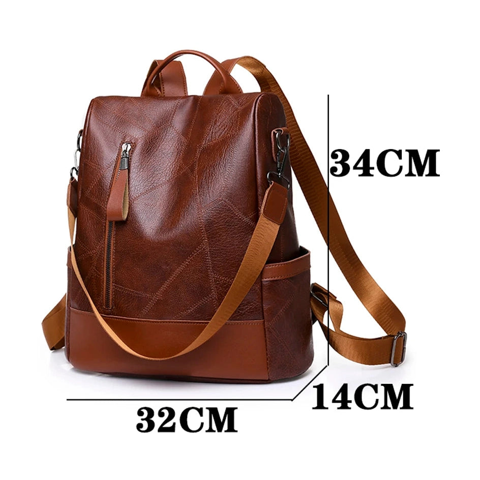 Women’s Backpack & Handbag – Lightweight, Anti-Theft Shoulder Bag with Multiple Pockets for Daily Use & Travel