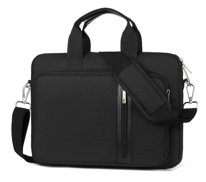 Laptop Sleeve & Shoulder Bag – Extra Foam Protection, Luggage Belt, and Water-Resistant Design – Fits MacBook, ASUS, Lenovo, Dell & Huawei
