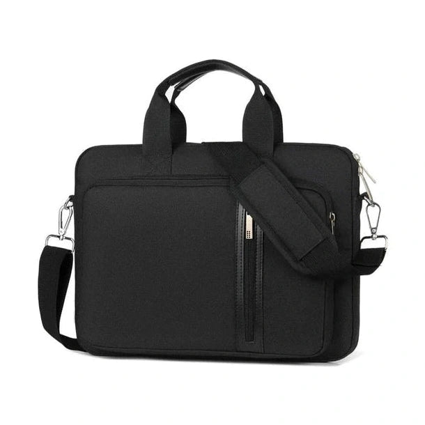 Laptop Sleeve & Shoulder Bag – Extra Foam Protection, Luggage Belt, and Water-Resistant Design – Fits MacBook, ASUS, Lenovo, Dell & Huawei
