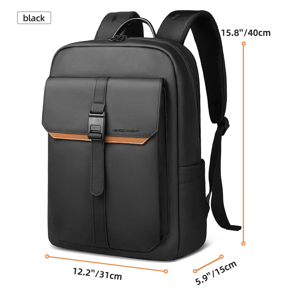 Laptop Backpack with 15.6" Compartment – Waterproof Flap Design, Multiple Pockets & Ultralight Daypack for Travel, Work & Everyday Use
