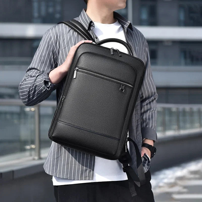 Executive Laptop Backpack – 15.6 Inch, Sleek Design, Water-Resistant, USB Charging – Stylish Business Bag for Men
