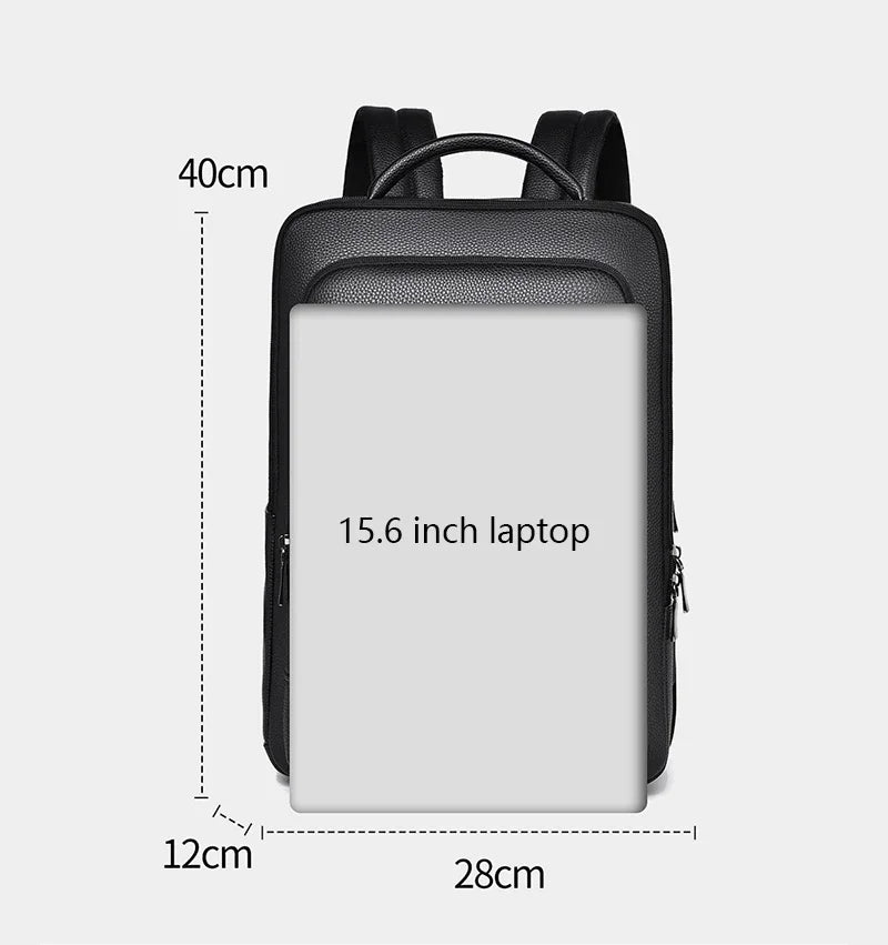 Executive Laptop Backpack – 15.6 Inch, Sleek Design, Water-Resistant, USB Charging – Stylish Business Bag for Men