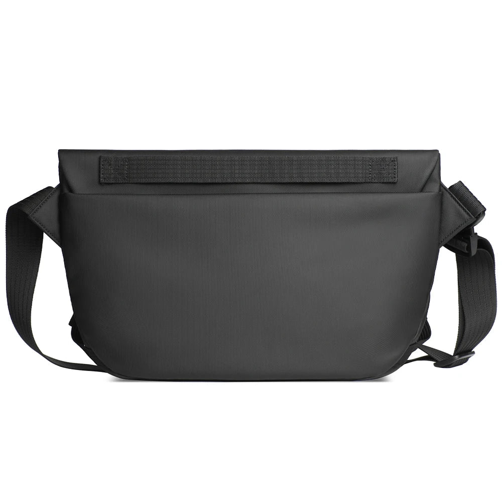 Men’s Shoulder Crossbody Messenger Bag – Water-Resistant Side Bag for 11-Inch iPad & Smartphone – Multiple Compartments for Outdoor, Cycling & Everyday Use