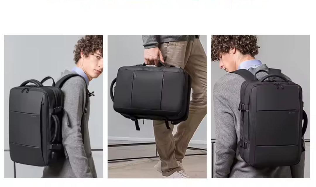 Travel Backpack - 45L - USB Port Water-Resistant - 17 Inch Laptop Compartment