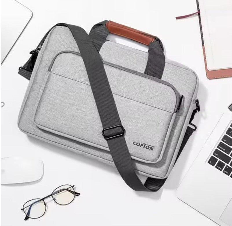 Laptop Bag with 5-Sided Padded Compartment – Water-Resistant, Multi-Pocket Design for Easy Travel