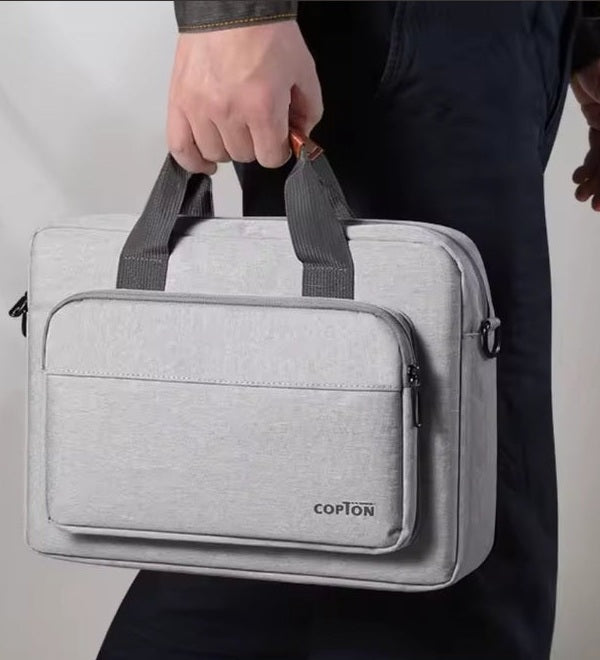 Laptop Bag with 5-Sided Padded Compartment – Water-Resistant, Multi-Pocket Design for Easy Travel