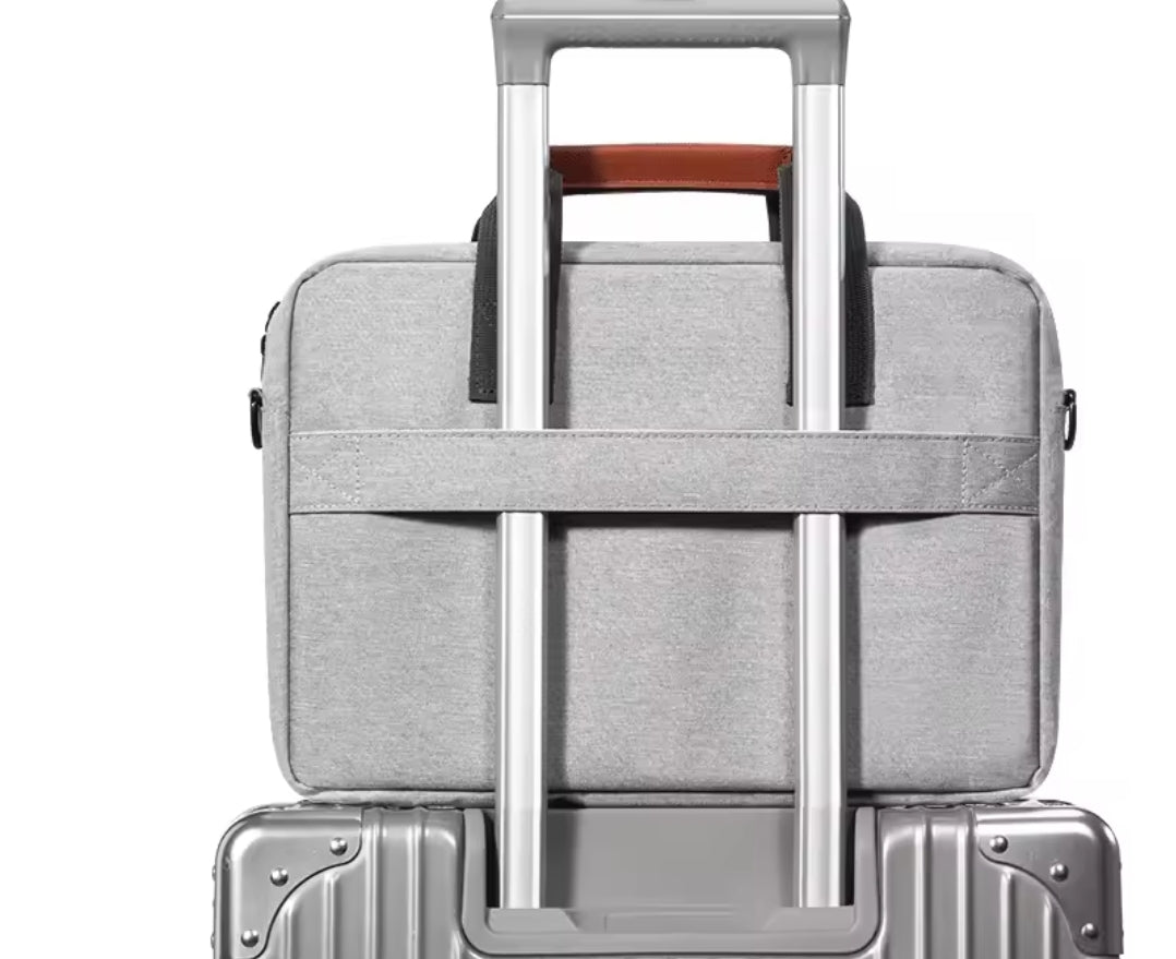 Laptop Bag with 5-Sided Padded Compartment – Water-Resistant, Multi-Pocket Design for Easy Travel