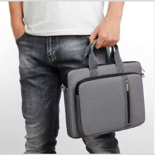 Laptop Sleeve & Shoulder Bag – Extra Foam Protection, Luggage Belt, and Water-Resistant Design – Fits MacBook, ASUS, Lenovo, Dell & Huawei