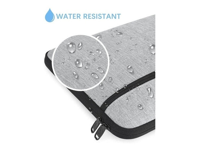 Laptop Sleeve 14-Inch - Water Resistant & Stylish with Soft Lining – Fits MacBook Air/Pro – Grey