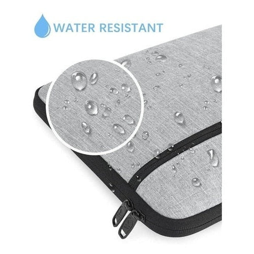 Laptop Sleeve 14-Inch - Water Resistant & Stylish with Soft Lining – Fits MacBook Air/Pro – Grey - KangarCase