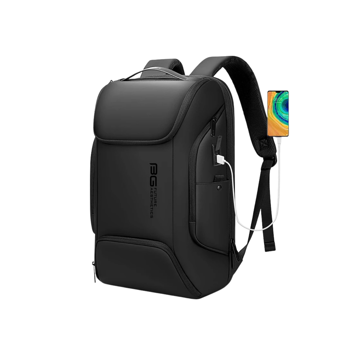 Travel Backpack 19 Inch – USB Port Water Resistant - Sleek Design with Multiple Pockets for Organized Travel