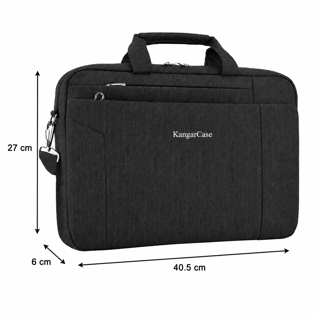 KangarCase Laptop Briefcase 15.6-Inch - RFID Safe – Lightweight