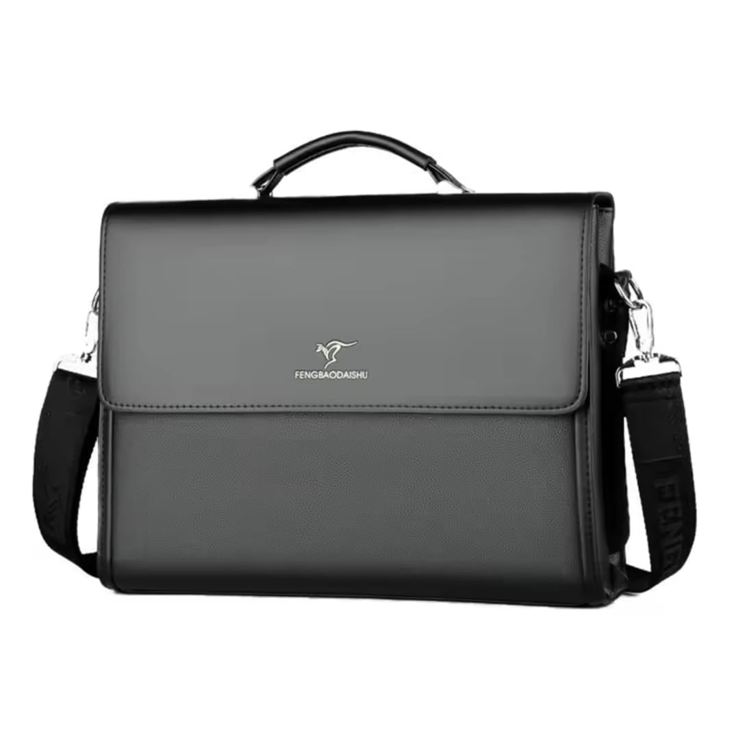 Luxury Men's Designer Briefcase – Stylish Business Shoulder Bag for Work & Office Use