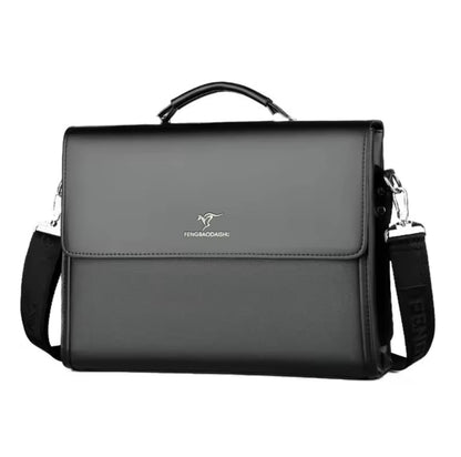 Luxury Men's Designer Briefcase – Stylish Business Shoulder Bag for Work & Office Use