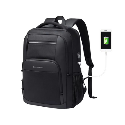 Laptop Backpack – 17 Inch Water-Resistant - USB Port - Anti Theft Durable & Compact Design