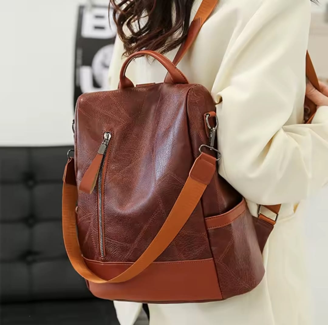 Women’s Backpack & Handbag – Lightweight, Anti-Theft Shoulder Bag with Multiple Pockets for Daily Use & Travel