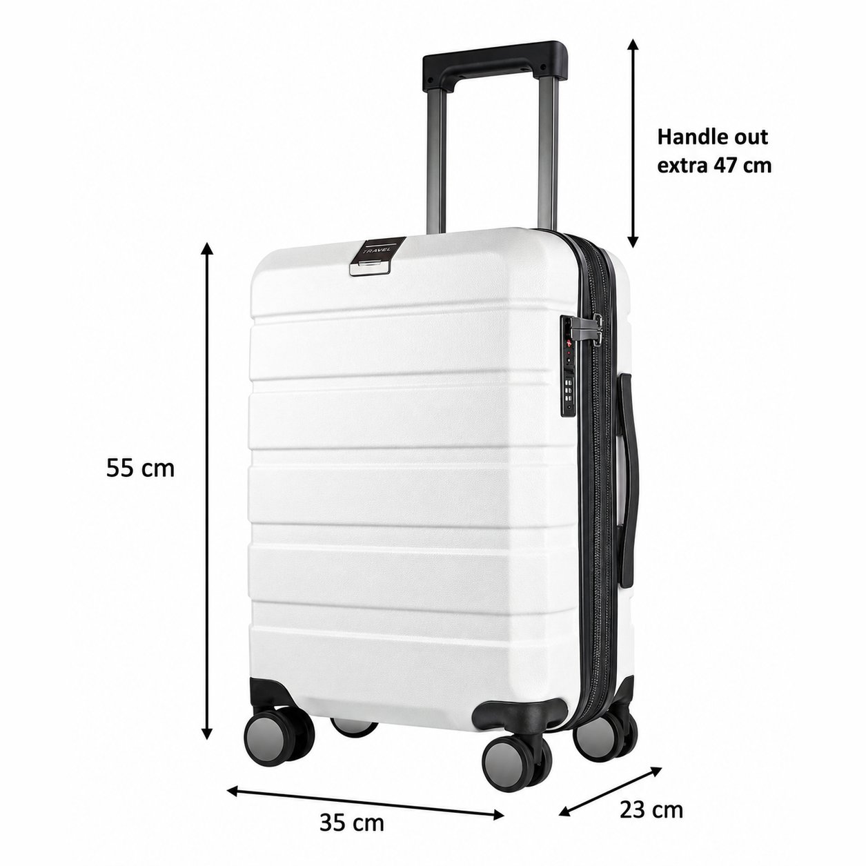 KangarCase Compact Hand Luggage Suitcase