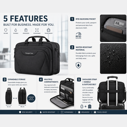 KangarCase Business Briefcase