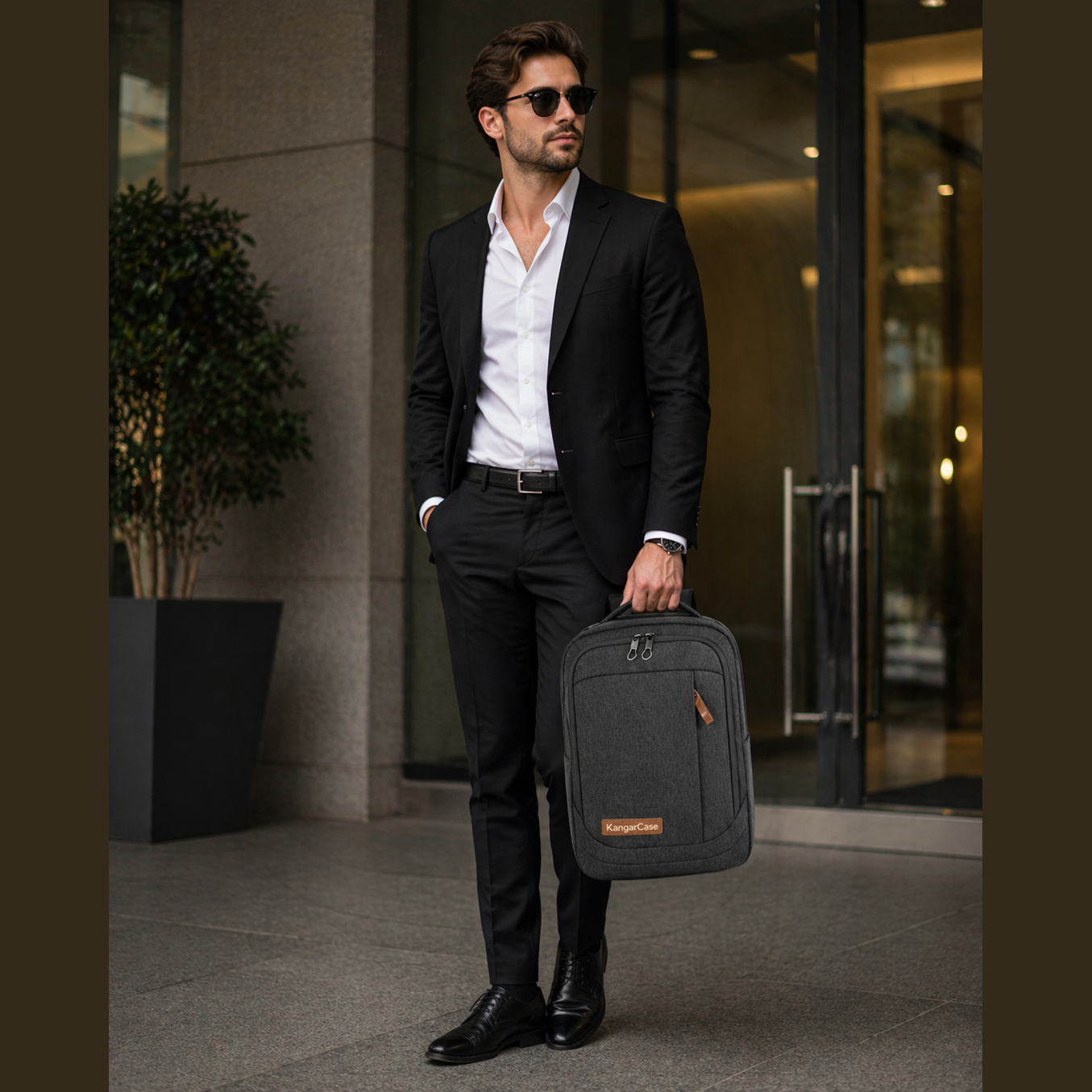 KangarCase Travel Laptop Backpack