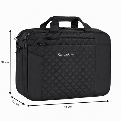 KangarCase Business Quilted Briefcase
