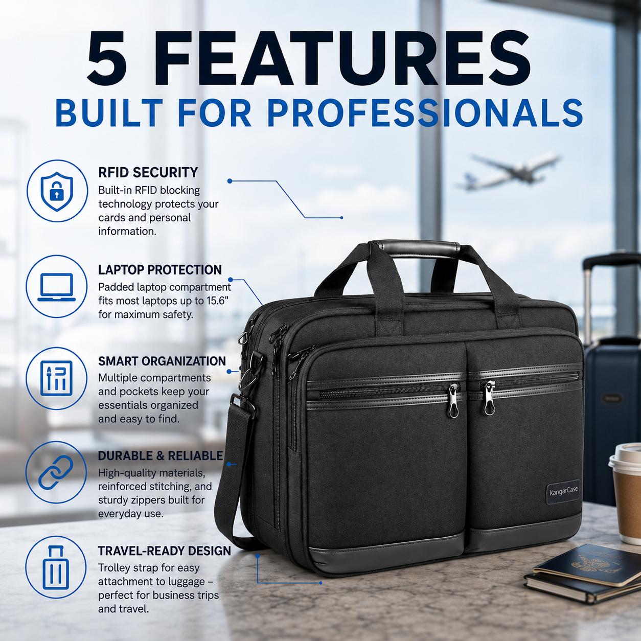 KangarCase Business Briefcase