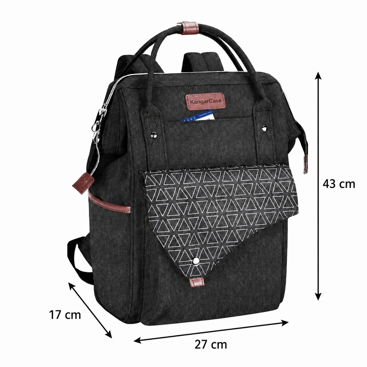 Laptop Bag 15.6-Inch Lightweight, Water Resistant Shoulder Backpack with  Unisex