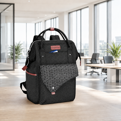 Laptop Bag 15.6-Inch Lightweight, Water Resistant Shoulder Backpack with  Unisex