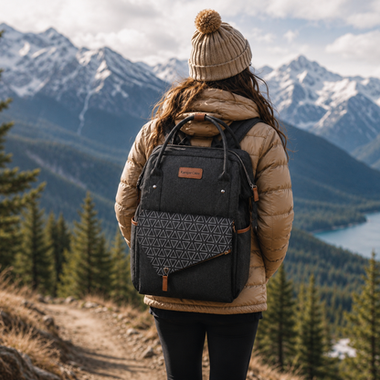 Laptop Bag 15.6-Inch Lightweight, Water Resistant Shoulder Backpack with  Unisex
