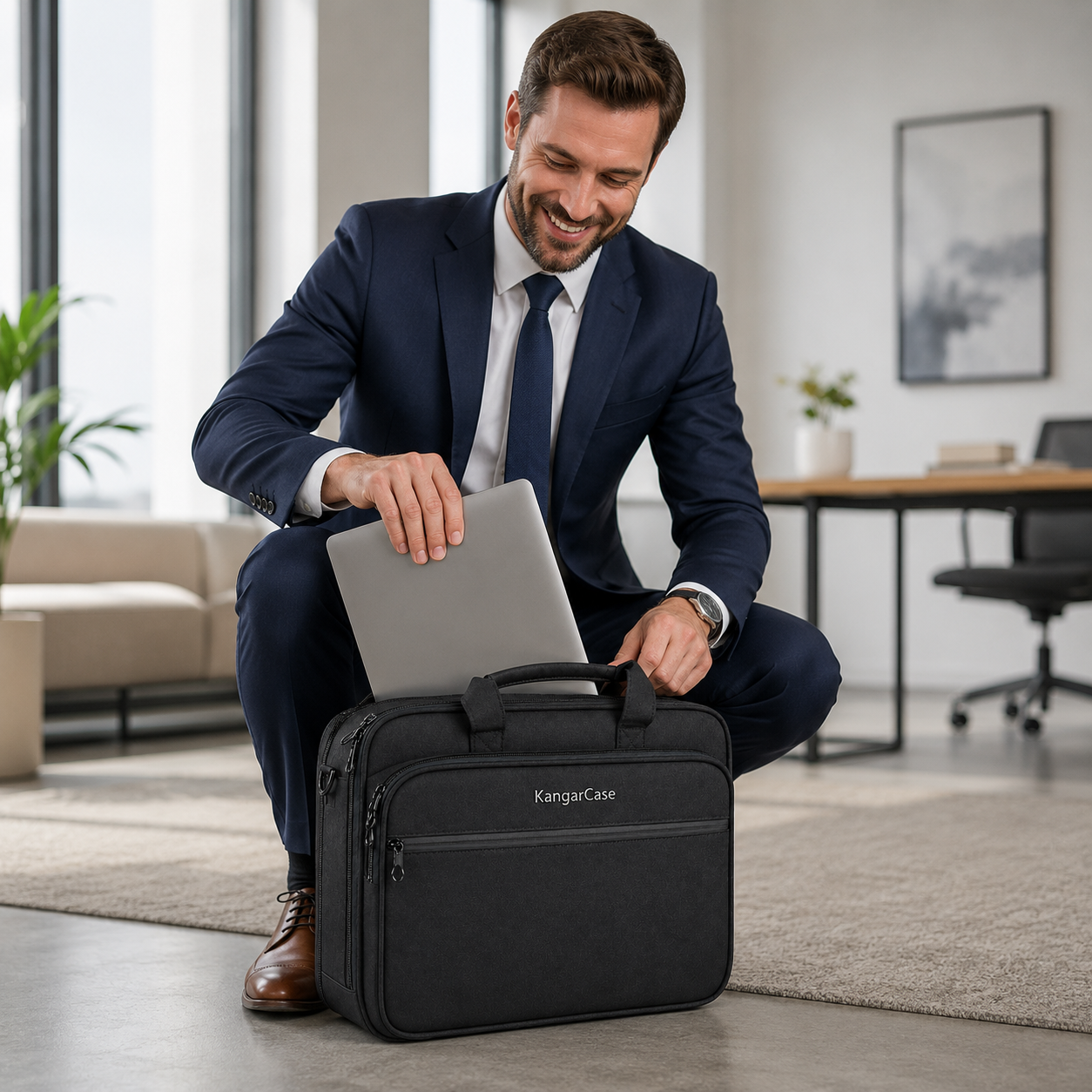 KangarCase Business Laptop Briefcase