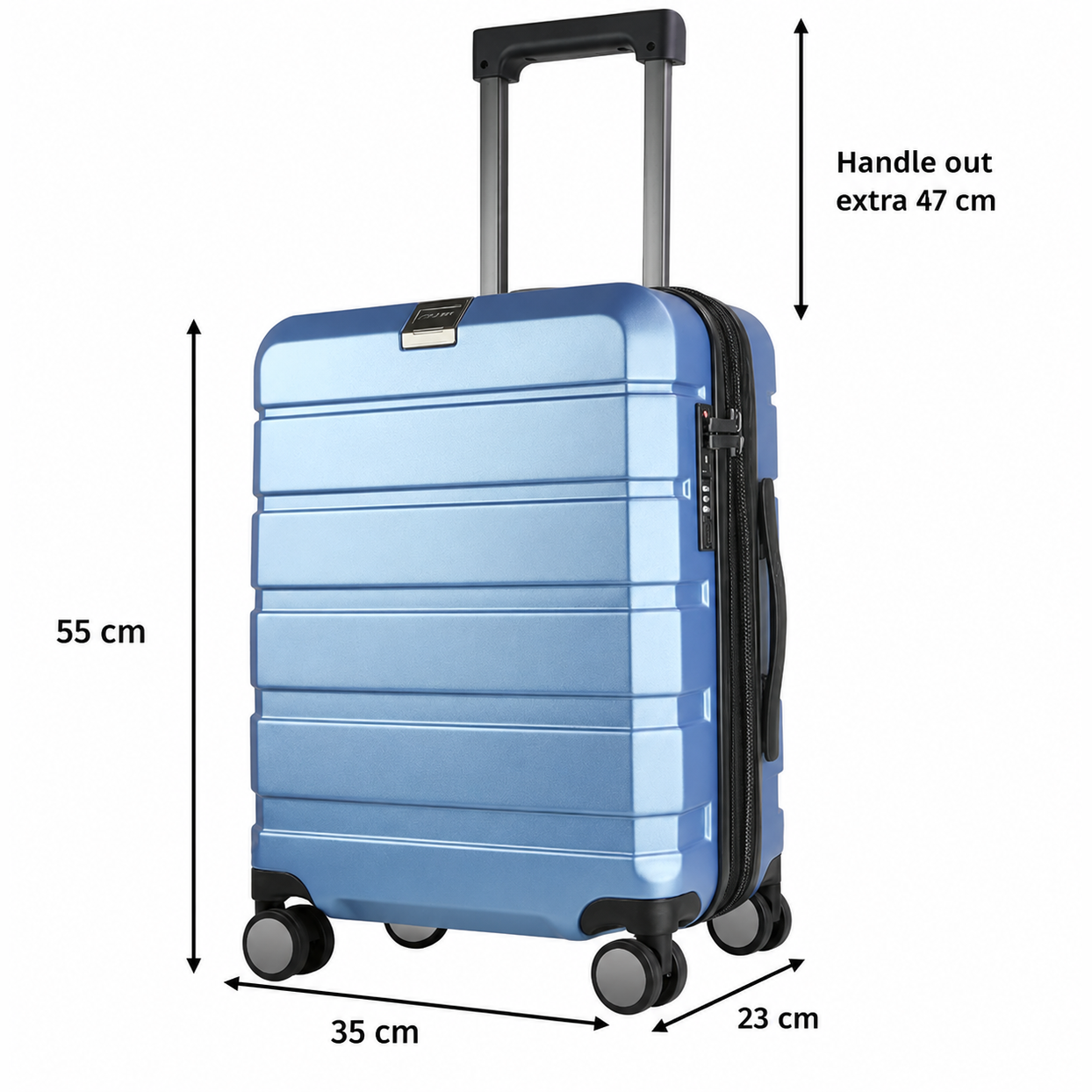 KangarCase Compact Hand Luggage Suitcase