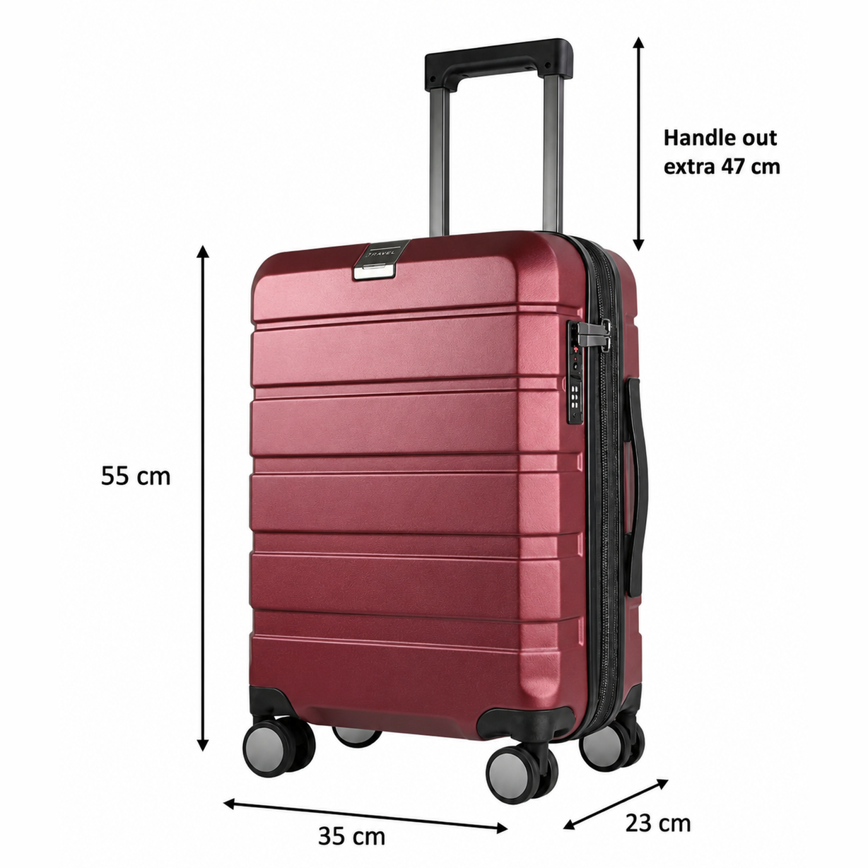 KangarCase Compact Hand Luggage Suitcase