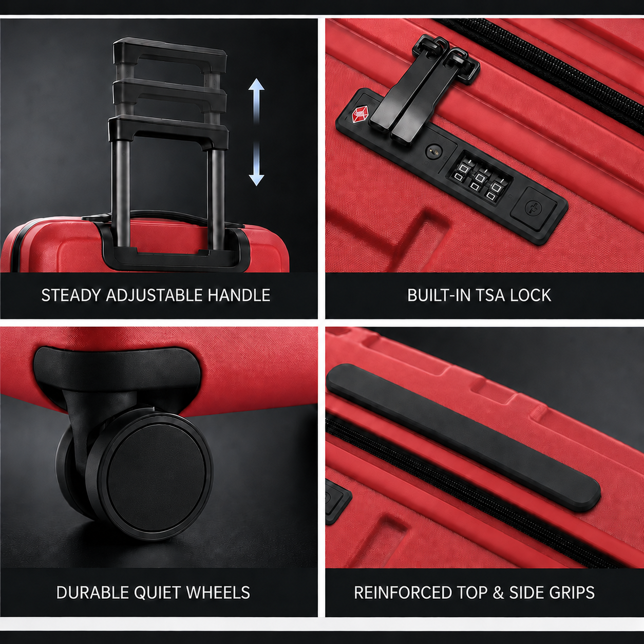KangarCase Compact Hand Luggage Suitcase