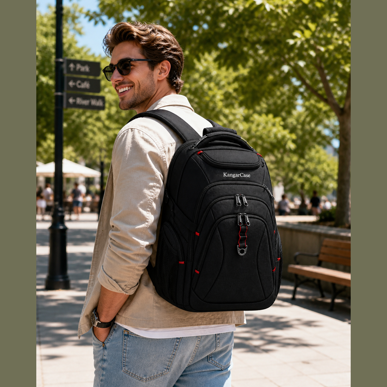 KangarCase Big Travel Backpack 50L