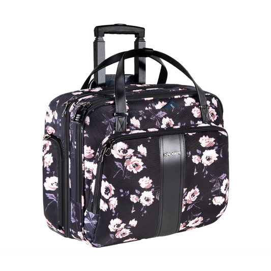 Business Trolley – Water-Resistant 15 Inch Laptop Bag with RFID Blocking, Easy-Travel Design