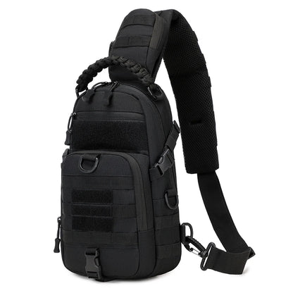 Tactical Sling Crossbody Bag – Durable Outdoor Shoulder Pack for Hiking, Cycling, Climbing & Fishing – Adjustable Strap & Multiple Pockets