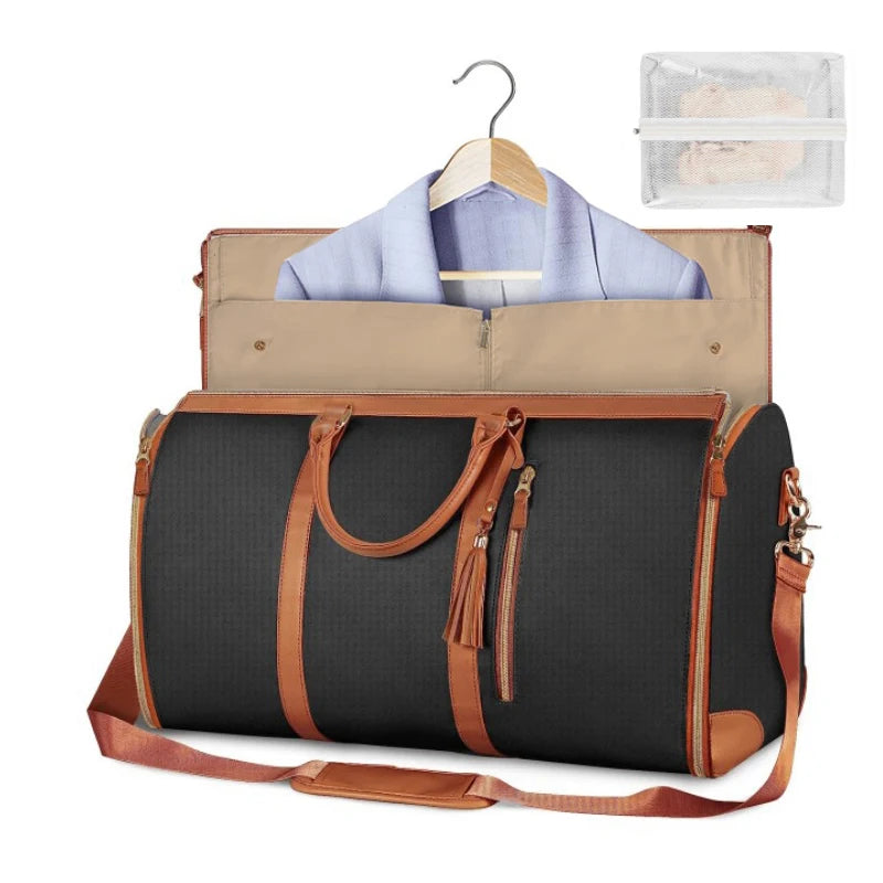 Travel Duffel Bag with Built-In Garment Compartment – Lightweight, Stylish & Versatil