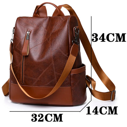 Women’s Backpack & Handbag – Lightweight, Anti-Theft Shoulder Bag with Multiple Pockets for Daily Use & Travel