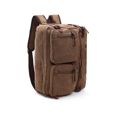 Vintage 17-Inch Laptop Messenger Bag – Ultralight Shoulder Bag with Multiple Compartments & Sleek Design – Business & Everyday Backpack