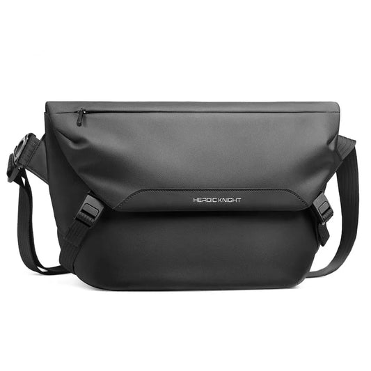 Men’s Shoulder Crossbody Messenger Bag – Water-Resistant Side Bag for 11-Inch iPad & Smartphone – Multiple Compartments for Outdoor, Cycling & Everyday Use