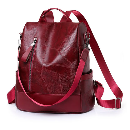 Women’s Backpack & Handbag – Lightweight, Anti-Theft Shoulder Bag with Multiple Pockets for Daily Use & Travel