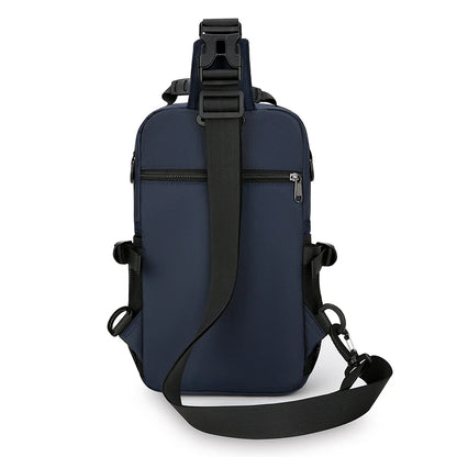 Sling Crossbody Shoulder Bag – Adjustable Strap with Multiple Pockets for Everyday Convenience